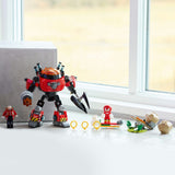 Lego Sonic 77005 Knuckles gegen Dr. Eggman Egg Crusher Mecha - afbeelding 6