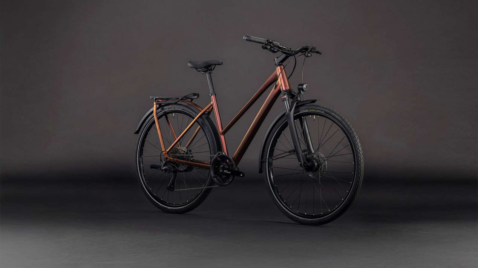 Cube Kathmandu Pro Sunglow und Prizm Trapez