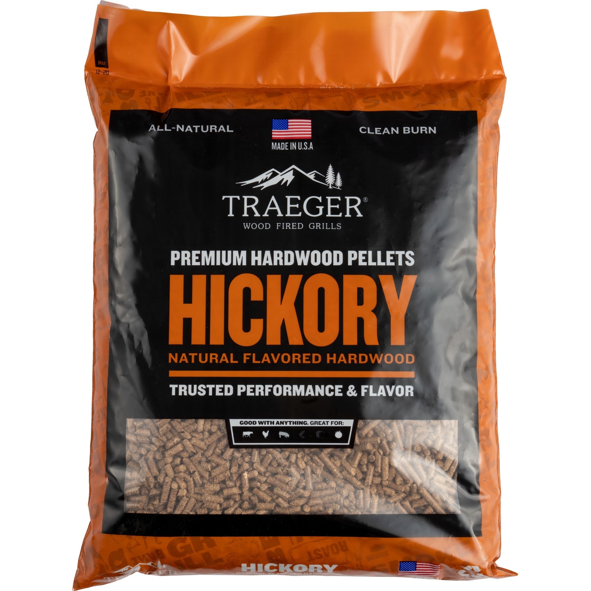 Traeger Pellets von Hardhout Hickory