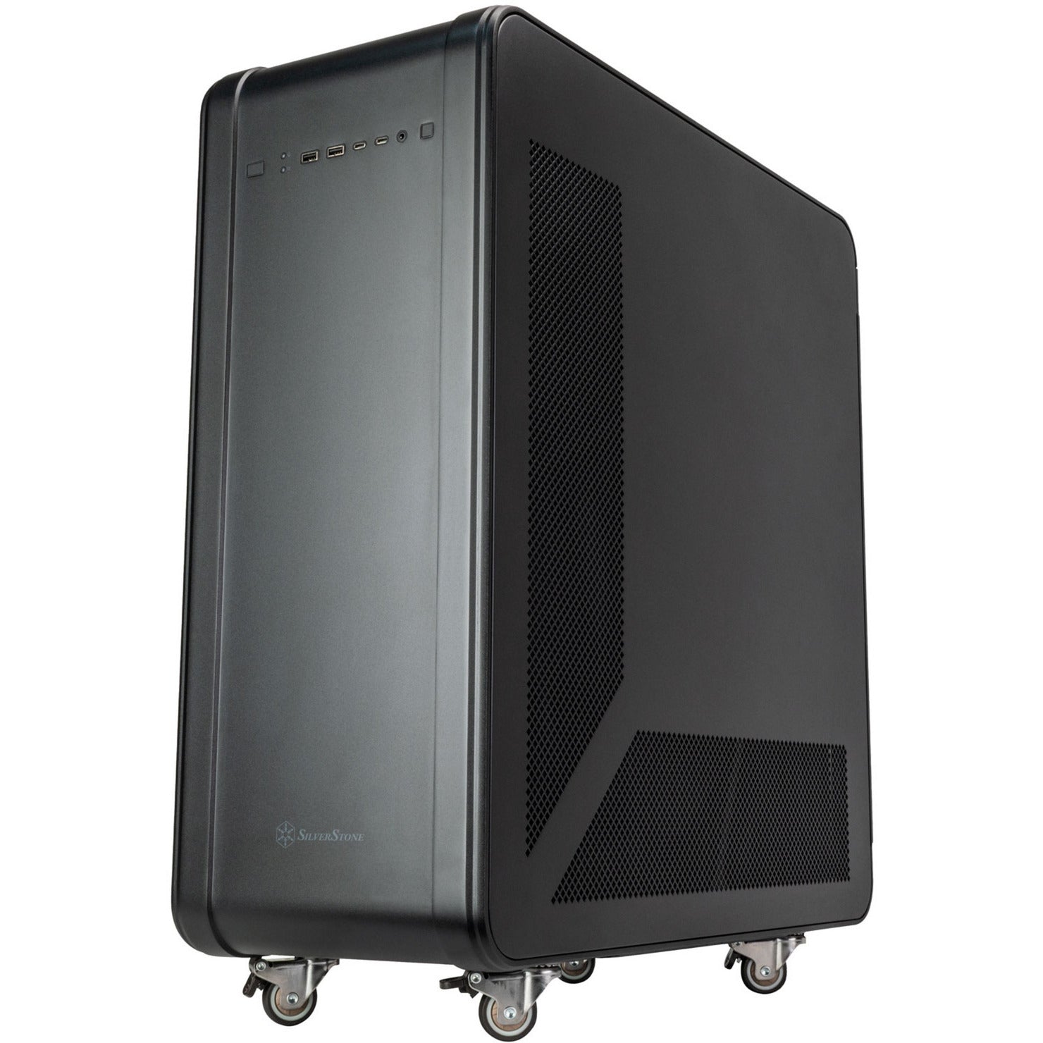 Silverstone alta t1 Big-Tower-Gehäuse (schwarz | 2x USB-A | 2x USB-C)