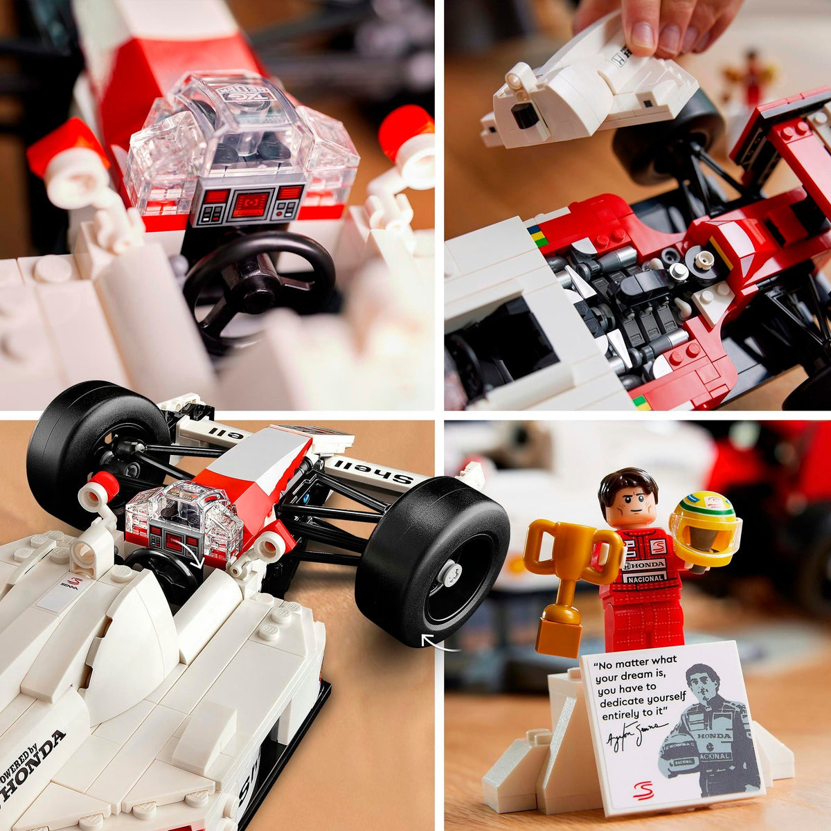 Lego Lego Icons 10330 McLaren MP4 4 und Ayrton Senna