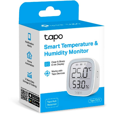 TP-Link Tapo T315 intelligenter Temperatur- und Luftfeuchtigkeitsmonitor