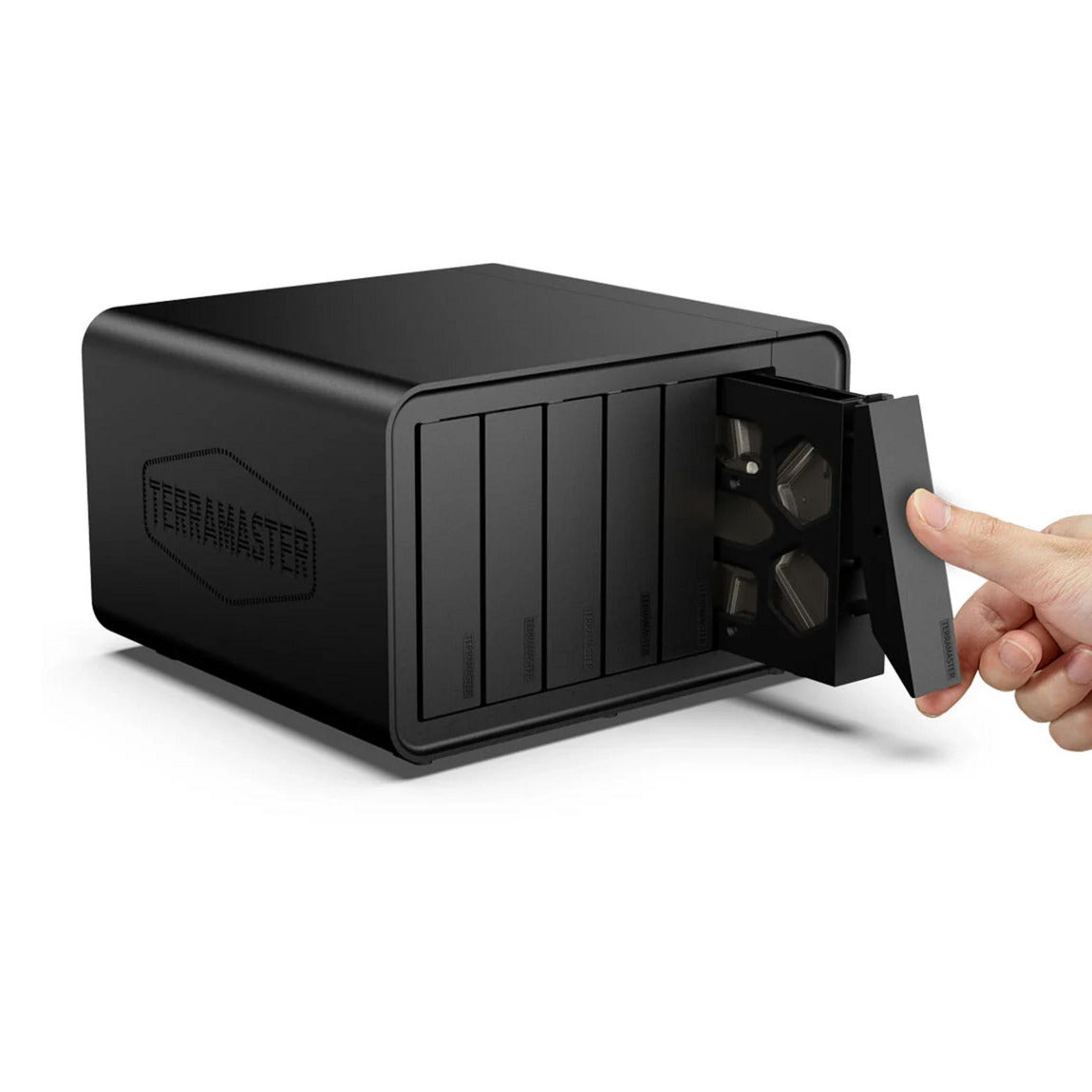Terramaster f6-424 max NAS (schwarz, 2x 10GBe, USB, HDMI)