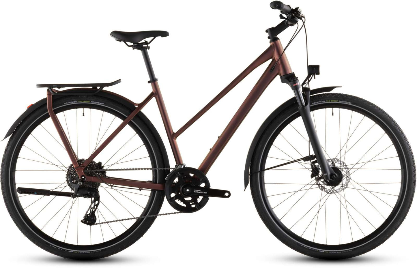 Cube Kathmandu Pro Sunglow und Prizm Trapez