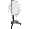 Ergotron Neo-Flex Mobile Media Center UHD-Basis (schwarz)