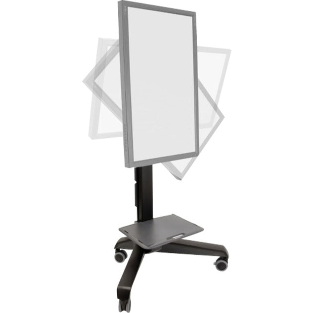 Ergotron Neo-Flex Mobile Media Center UHD-Basis (schwarz)