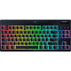 Razer Blackwidow V4 Low-Profile-RGB-Mechanische Gaming-Tastatur (Schwarz, US-Layout (QWERTZ), Low-Profile-Gelb, 80 % (TKL))