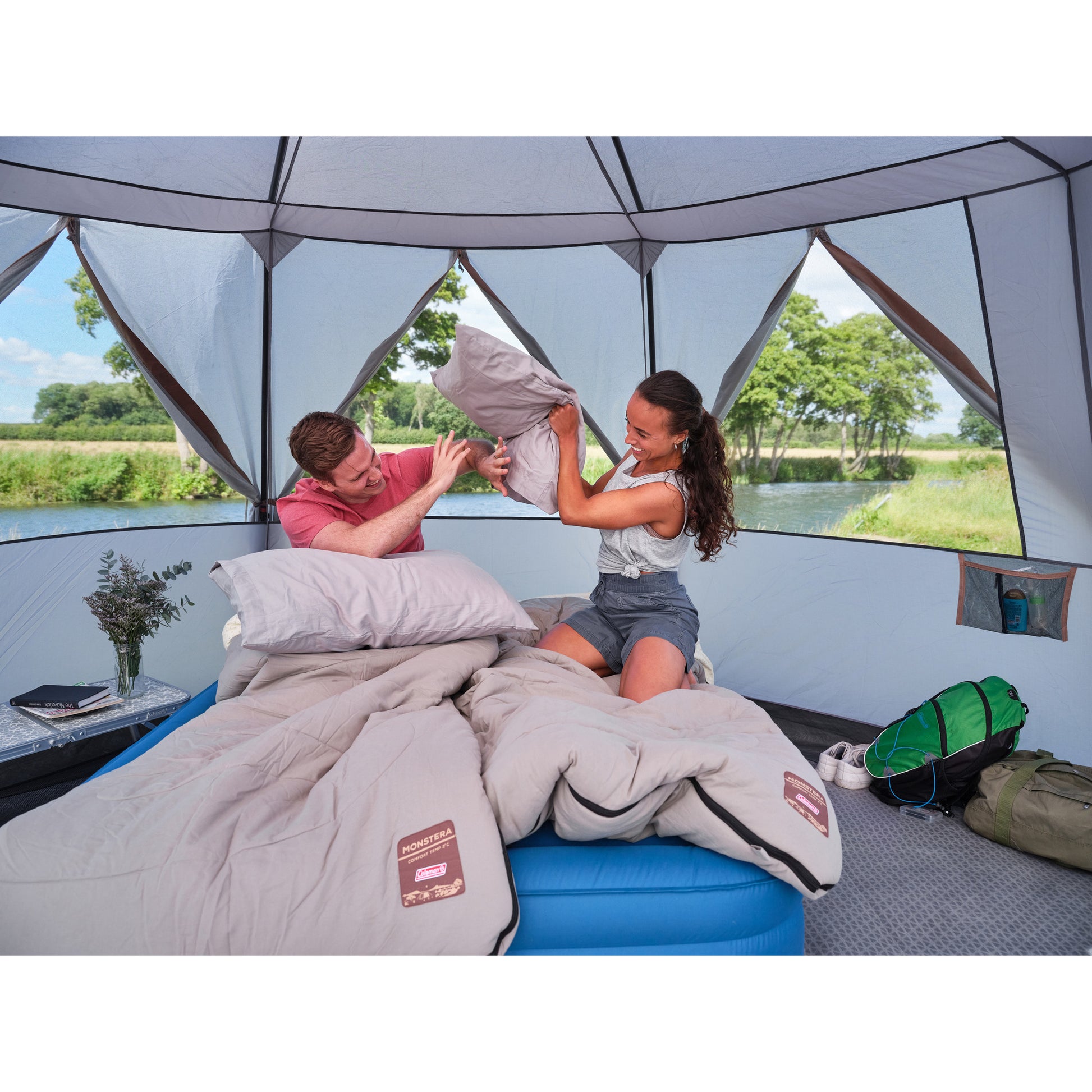 Coleman Octagon 8 Zelt (grau)