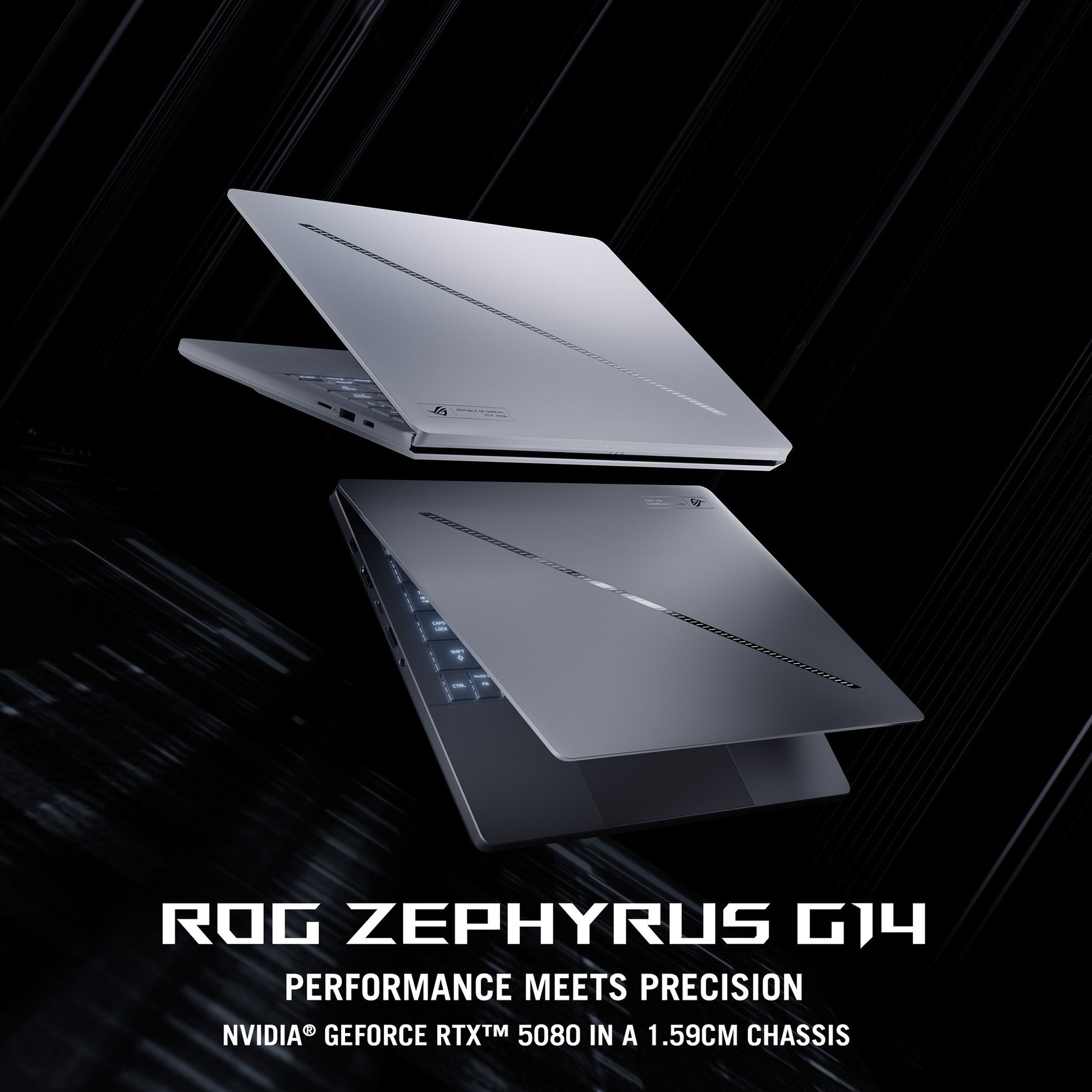 Asus Rog Zephyrus G14 Ga403um-QS024W 14 Copilot+ Gaming-Laptop (Weiß | Ryzen 9 270 | RTX 5060 | 16 GB | 1 TB SSD | OLED)