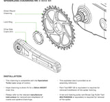 Hope R22 E-Bike-Kettenblatt Direktmontage Brose Specialized - afbeelding 2