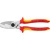 Knipex -Kabelschere mit doppelten Schneidkanten 9516200