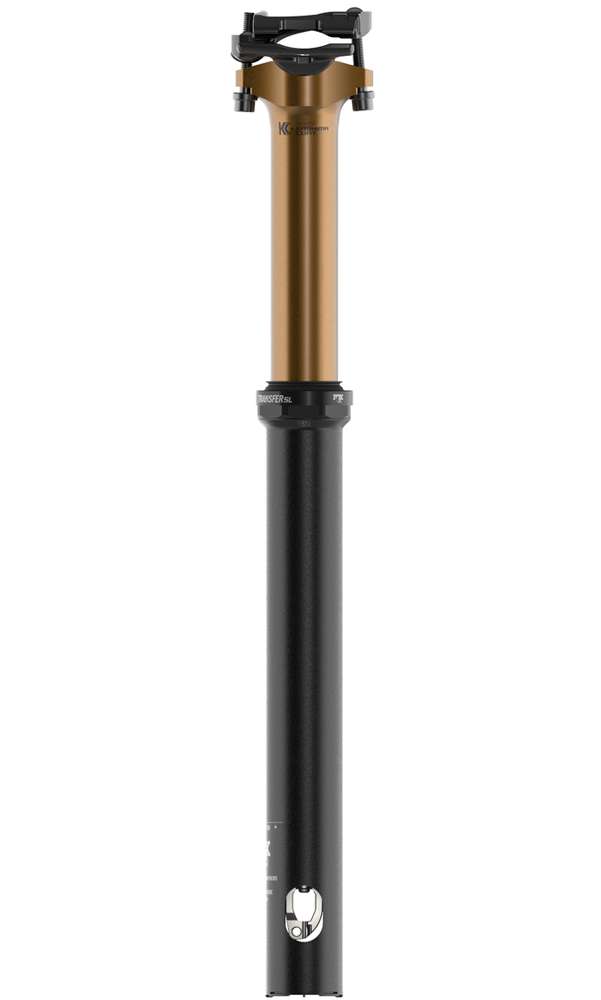 Werksinterne Dropper-Sattelstütze von Fox Racing Shox Transfer SL