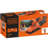 Black+Decker bew220 150w 1 3-Blatt-Exzenterschleifer | 1x Schleifblatt | Staubsammelbeutel – bew220-qs