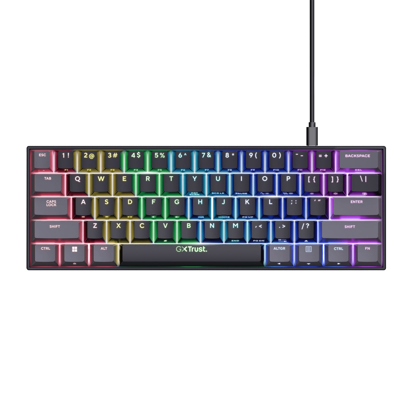Vertrauen Sie GXT 867 ACIRA 60% Mini Mechanical Gaming-Koestsenbo