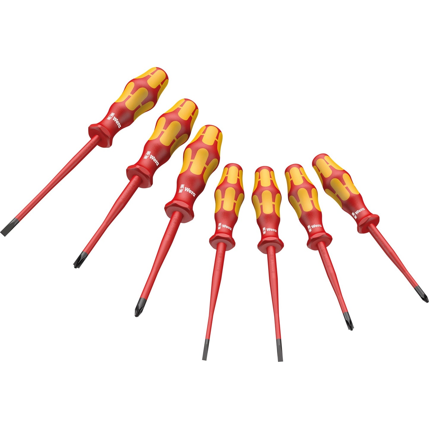 Wera 160 ISS 7 Schraubendreher Set Kraftform Plus Serie