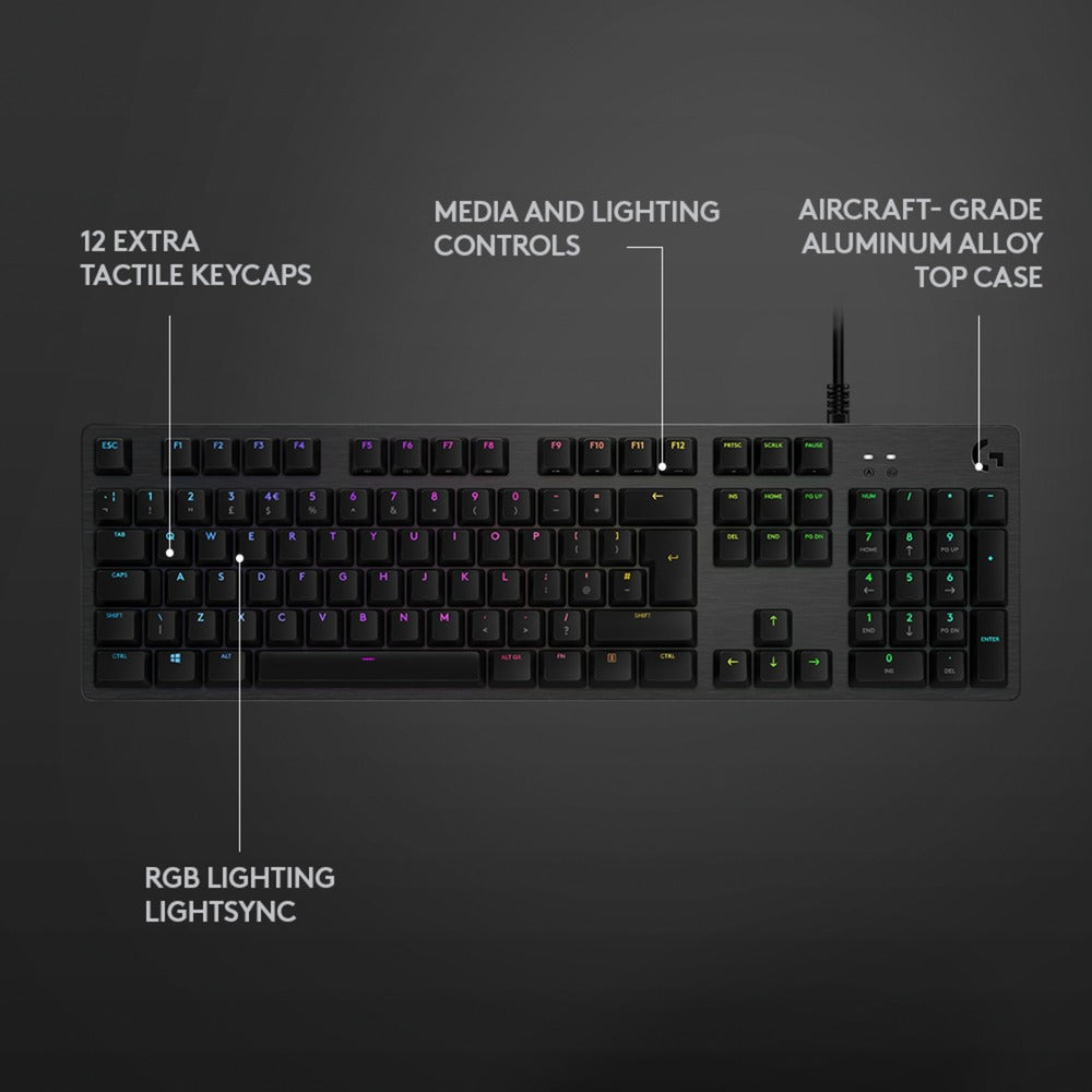 Logitech G512 Carbon Lightsync RGB Mechanical Gaming Keyboa