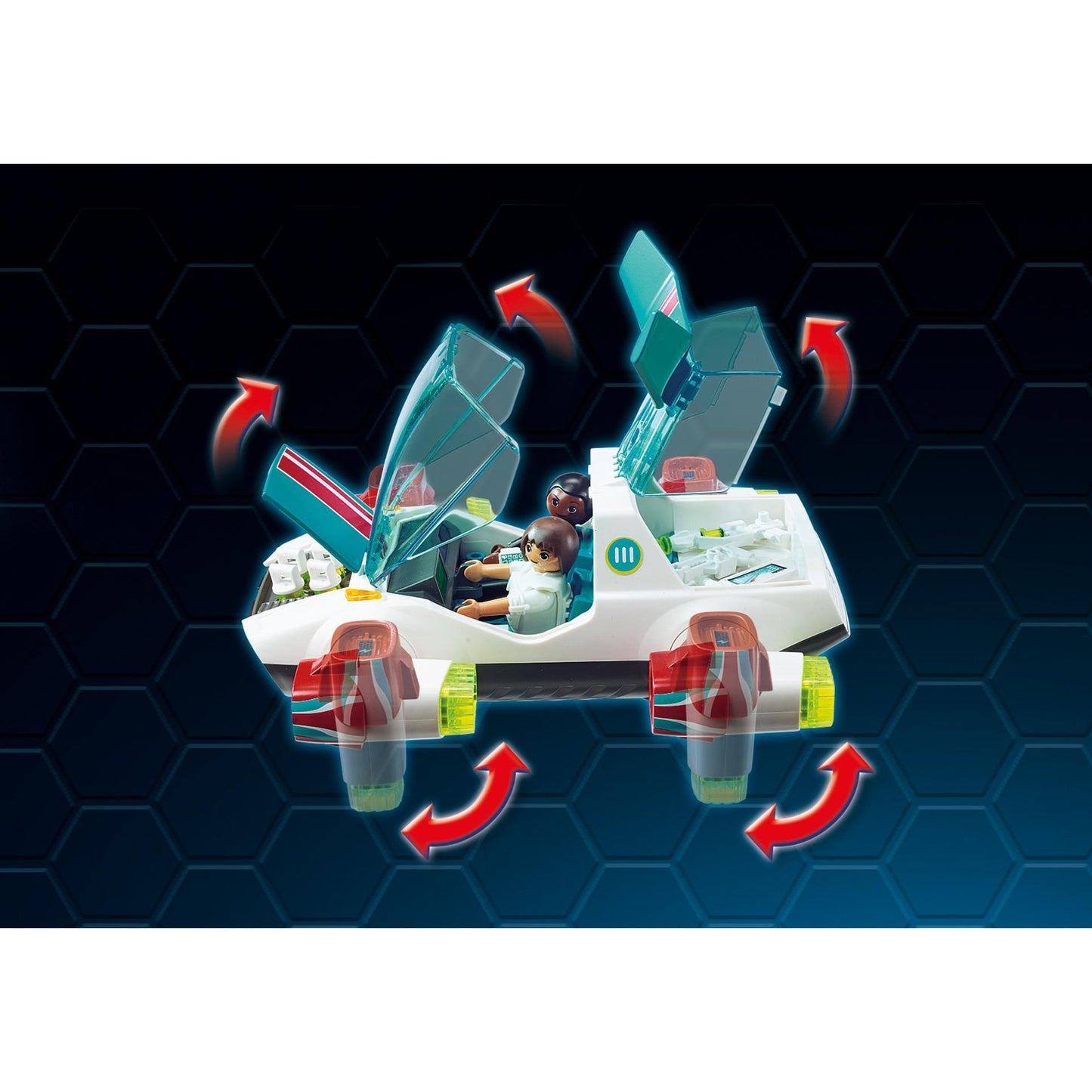 Playmobil Super 4 Fulgurix mit Gen