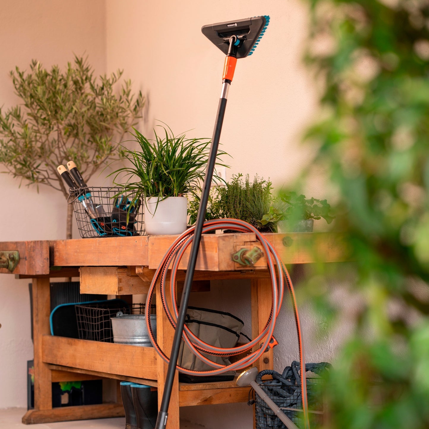 Gardena Clean System Stahl M, Wasser, Reinigung g