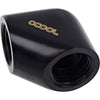 Alphacool Eiszapfen L-Stecker-Anschluss (schwarz)