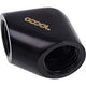 Alphacool Eiszapfen L-Stecker-Anschluss (schwarz)
