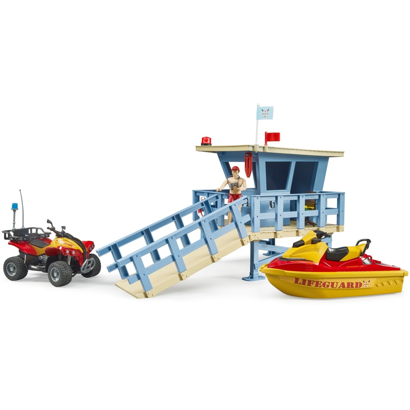 Bruder Bworld Rescue Brigade Station