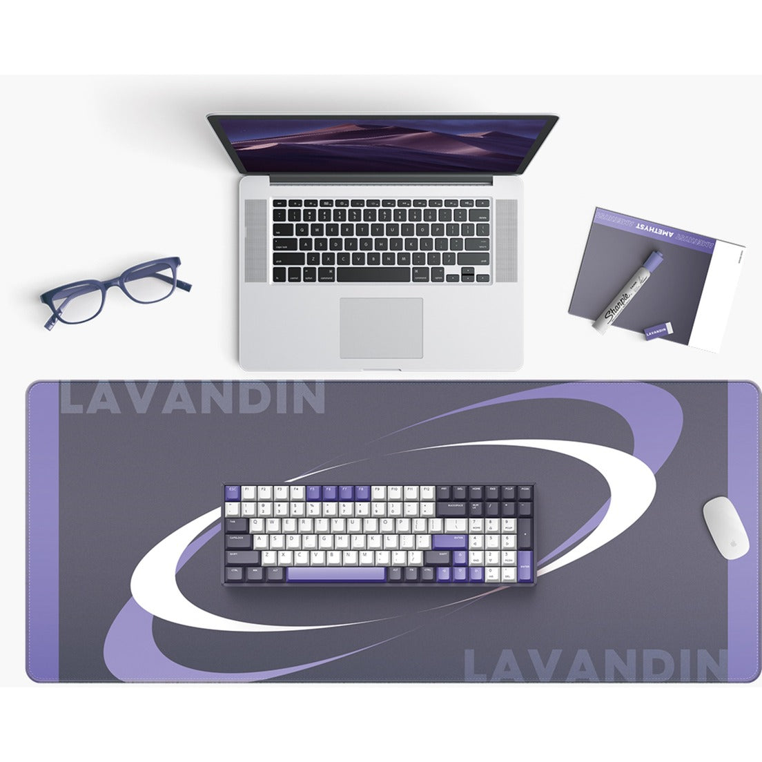 Iqunix F97 Lavandin Wireless mechanischer Tastatur