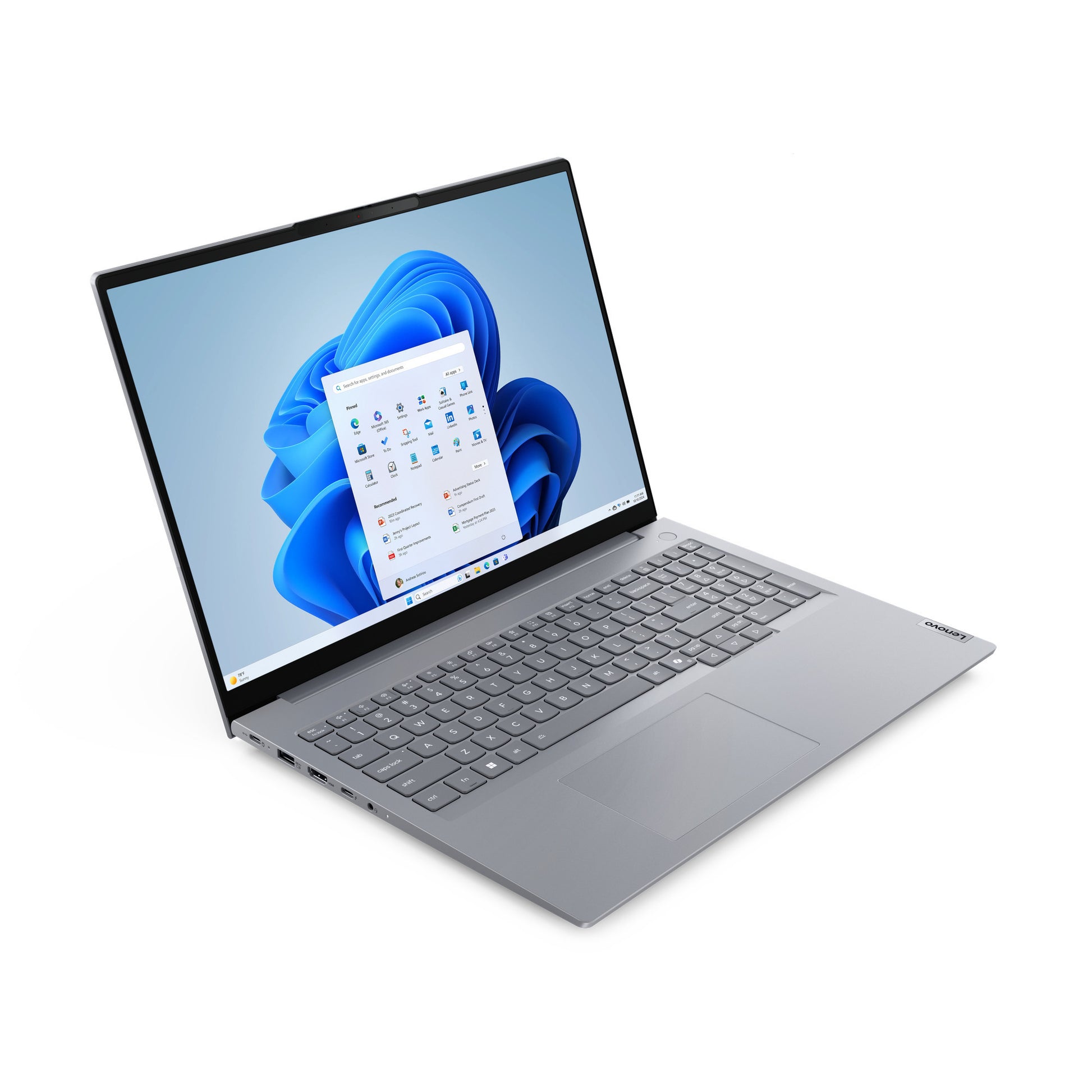 Lenovo ThinkBook 16 G8 IAL (21SK00EBMH) 16 Zoll Laptop (Grau | Core Ultra 5 135H | Arc Grafik | 16 GB | 512 GB SSD)