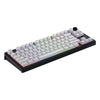 Hator Skyfall Mag Ultra 8K, Gaming-Tastatur (Schwarz, US-Layout, Hator Aurum Ice, 80 % (TKL), RGB, Double-Shot PBT, Hot-Swap)