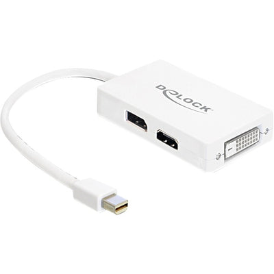 Delock Mini DisplayPort zu DisplayPort HDMI DVI