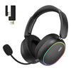 Hator Phoenix 2 kabelloses Over-Ear-Gaming-Headset (schwarz, RGB, 2,4 GHz Bluetooth 5.4 USB-C)