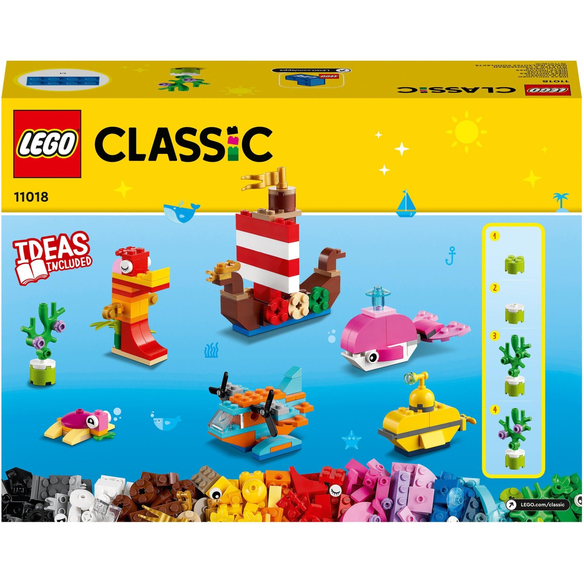 LEGO LEGO 11018 Kreatives Meeres Vergnügen