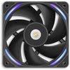 Nzxt f120x RGB-Gehäuselüfter (schwarz, 120 x 120 x 30 mm, PWM)