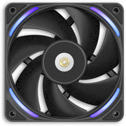 Nzxt f120x RGB-Gehäuselüfter (schwarz, 120 x 120 x 30 mm, PWM) - afbeelding 2