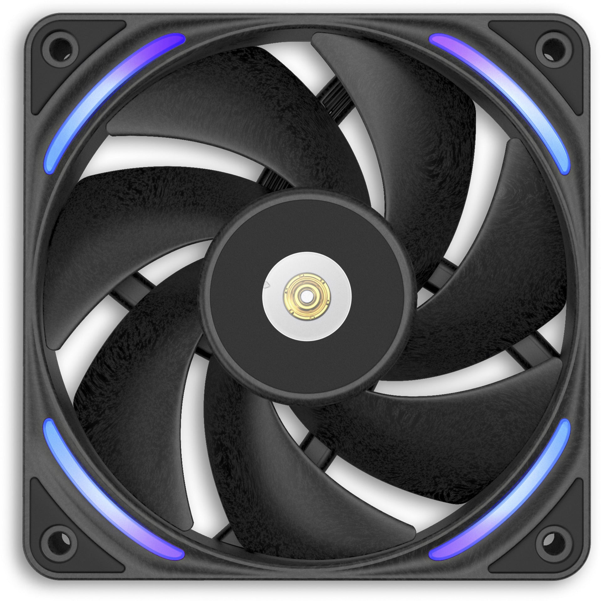 Nzxt f120x RGB-Gehäuselüfter (schwarz, 120 x 120 x 30 mm, PWM)