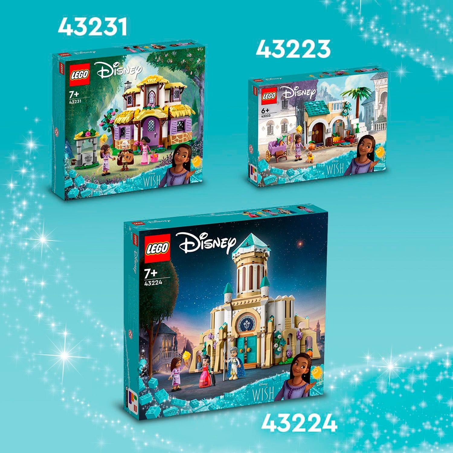 Lego Disney - Ashas Haus-Konstruktionsspielzeug (43231)