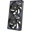 Nzxt Performance Fan F280x RGB-Gehäuselüfter (schwarz, 2 Stück, 280 x 140 x 30 mm, PWM)