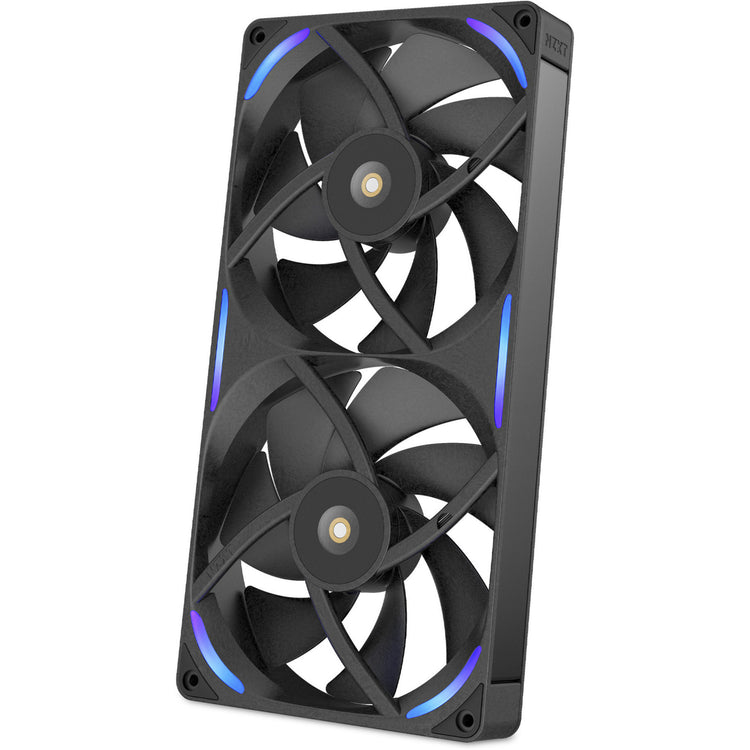 Nzxt Performance Fan F280x RGB-Gehäuselüfter (schwarz, 2 Stück, 280 x 140 x 30 mm, PWM)