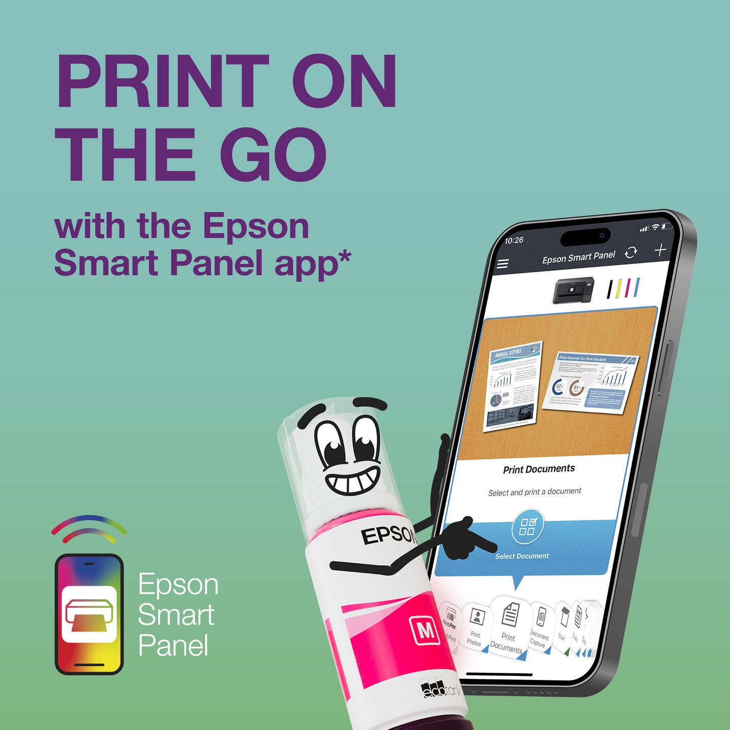 EPSON ECOTANK ET-2870 A4 Multifunktional Wi-Fi-Drucker
