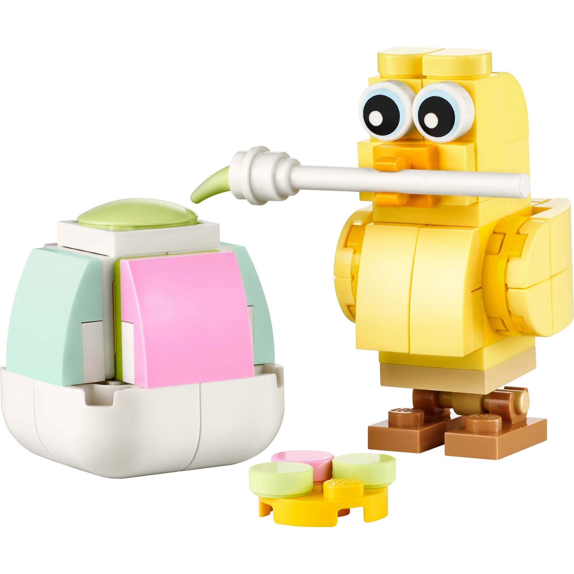 Lego -Schöpfer 30690 Ostereimalerei mit Küken