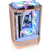 Thermaltake the Tower 300 – Peach Fuzz Mini-Tower-Gehäuse (Pfirsich | 3x USB-A | gehärtetes Glas)