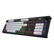 Hator Skyfall Pro Wireless, Gaming-Tastatur (schwarz, US-Layout, Hator Aurum Vanilla Silent, RGB, Double-Shot PBT, Hot-Swap, 2,4 GHz Bluetooth USB-C) - afbeelding 4