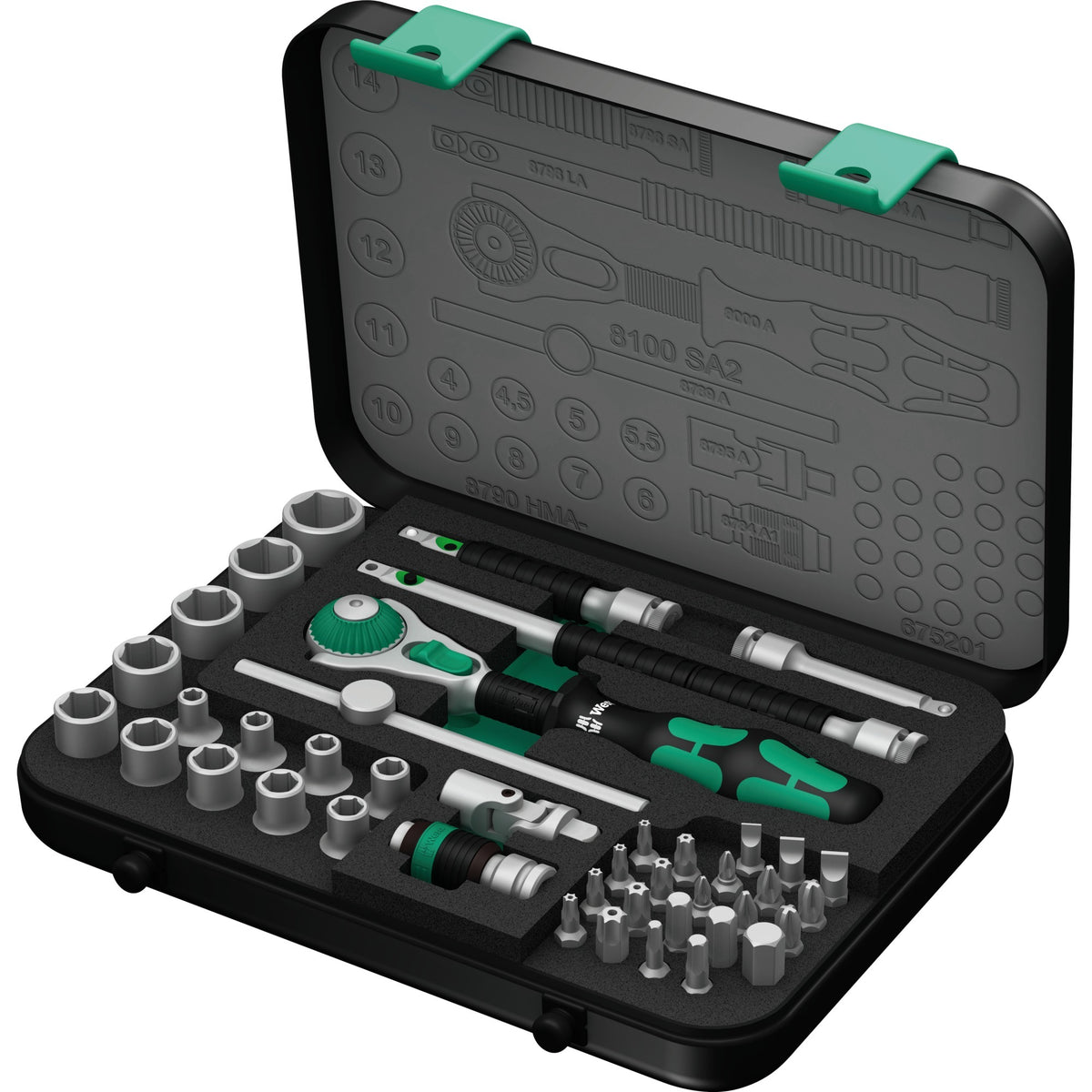 Wera 8100 SA 2 Zyklop Speed ​​Ratelet 1 4