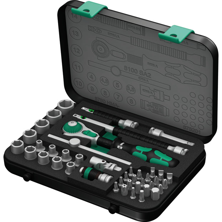 Wera 8100 SA 2 Zyklop Speed ​​Ratelet 1 4