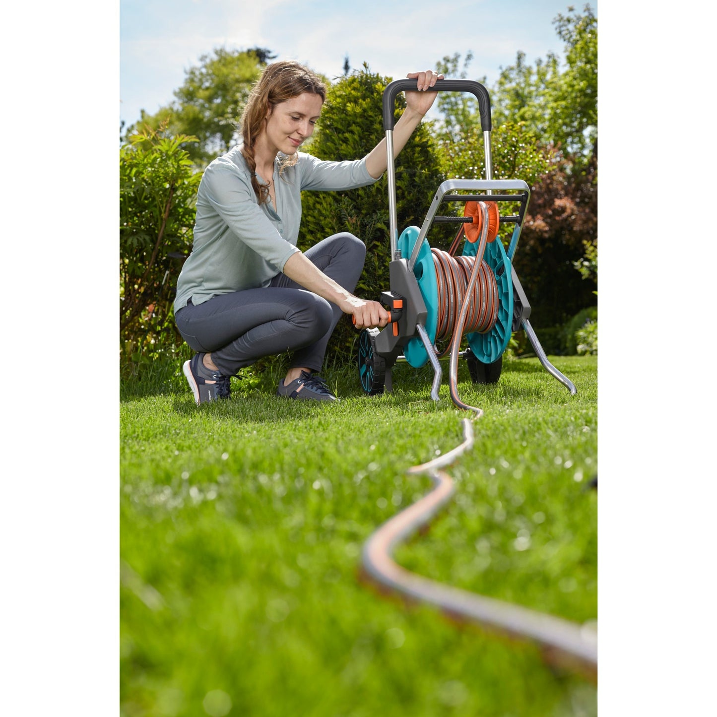 Gardena Snake Wagen Aquaroll m einfach