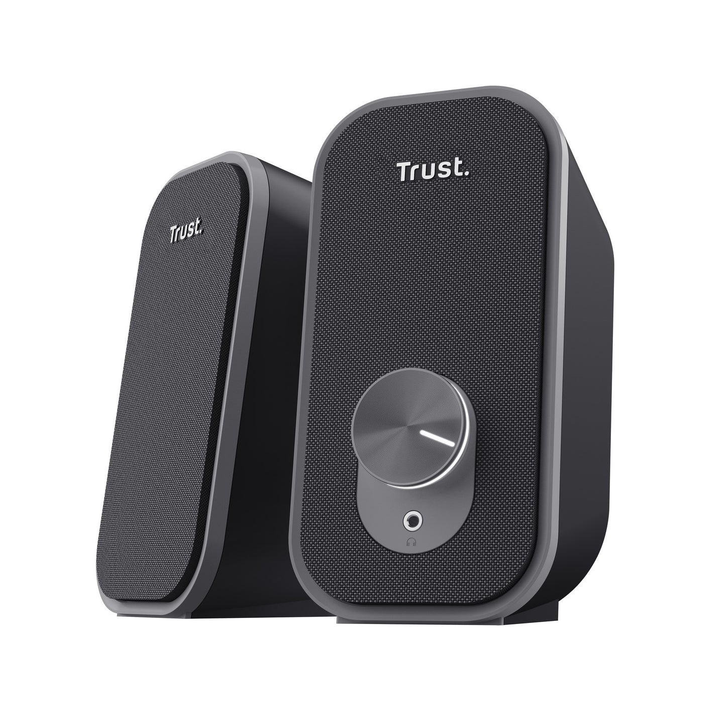 Trust ador 2.0 Lautsprecherset PC-Lautsprecher (schwarz grau)