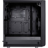 Fraktales Design meshify c dunkle getemperte Glas