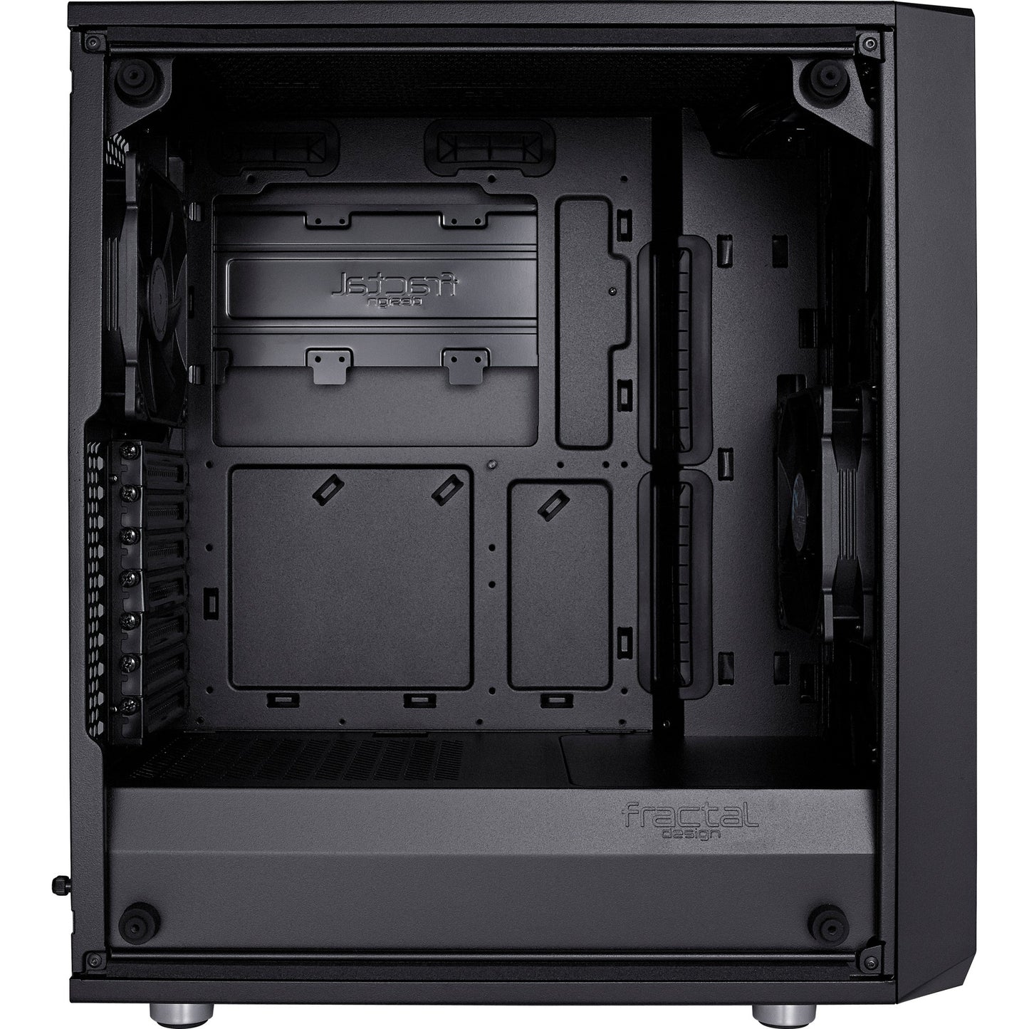 Fraktales Design meshify c dunkle getemperte Glas