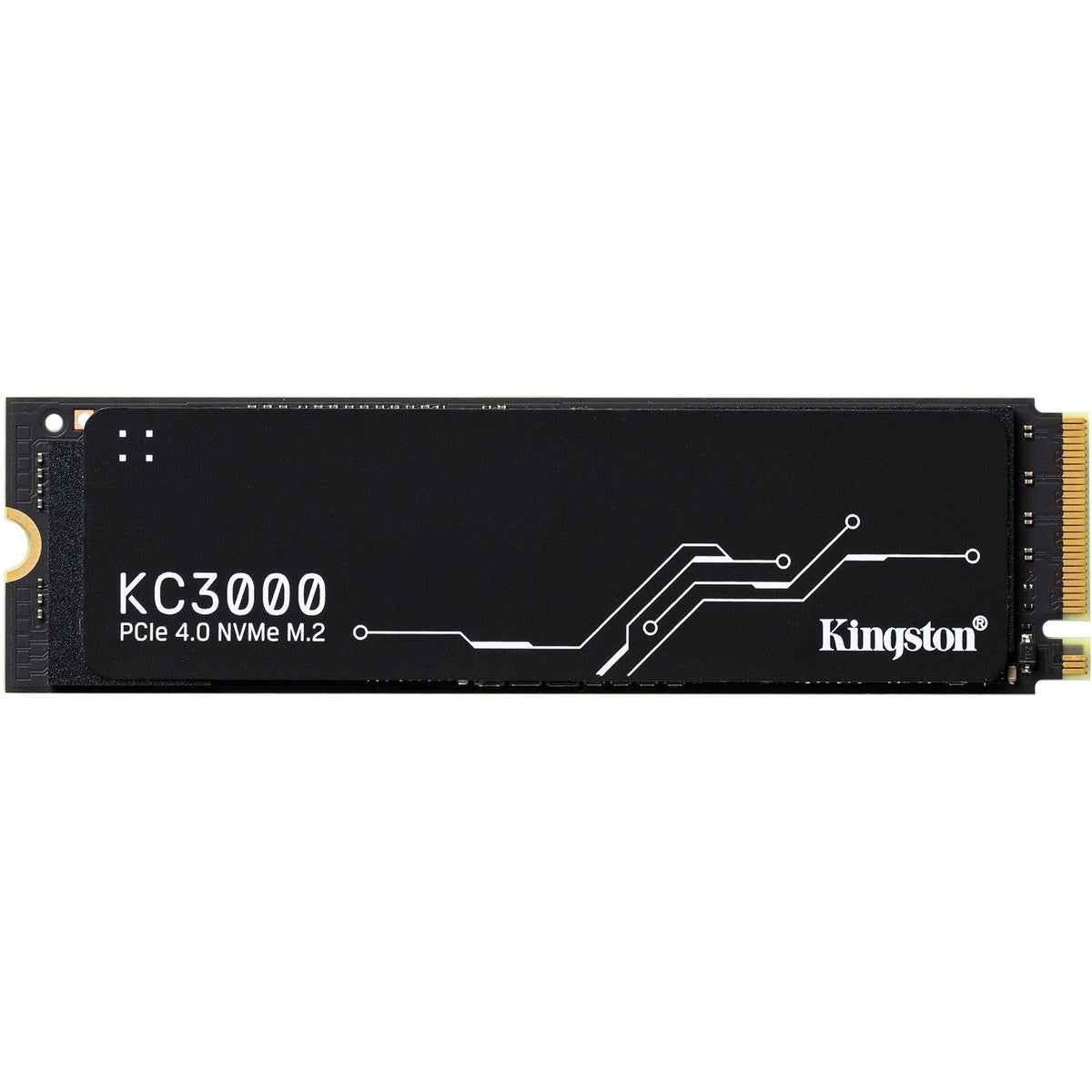 Kingston KC3000 2 TB SSD (Schwarz, SkC3000S 2048G, PCIe 4.0 NVMe, M.2 2280)