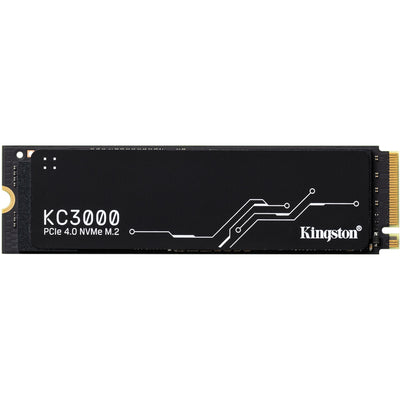 Kingston KC3000 2 TB SSD (Schwarz, SkC3000S 2048G, PCIe 4.0 NVMe, M.2 2280)