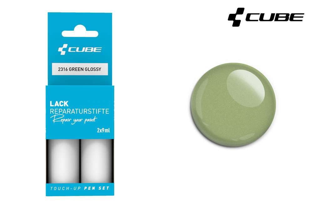 Cube Lackstift-Set grün glänzend